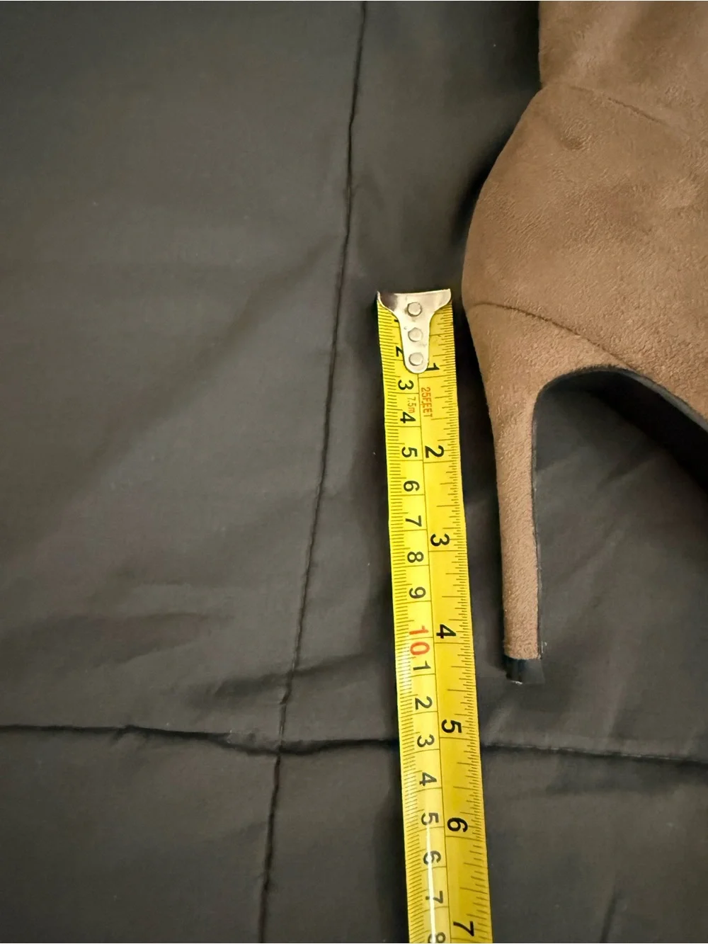 Women’s Over-the-Knee Stiletto Boot in Taupe